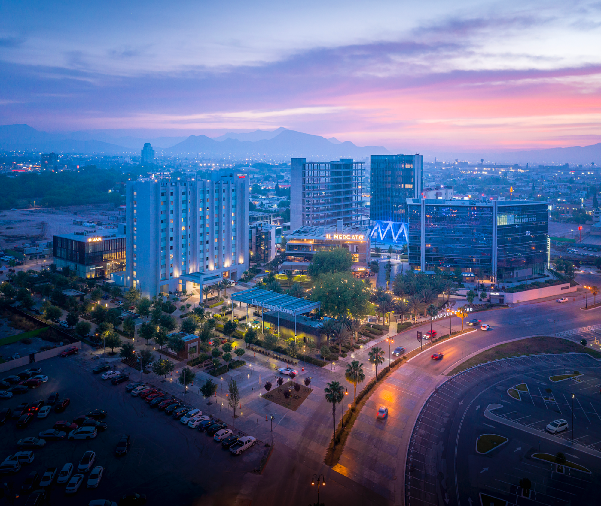 Vista panorámica de Saltillo